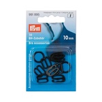 Prym - BH-accessoires zwart 10mm 10st