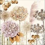 Servetten - Dried Flowers 5st