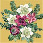 Servetten - Azalea & Helleborus Gold 5st