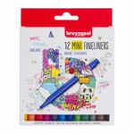 Bruynzeel - Mini Fineliners - Set 12st