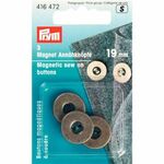 Prym - Magneetknoop 19mm oudmessing 3st