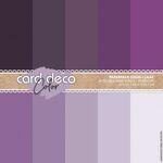 Card Deco Color paperpack effen Lila A4