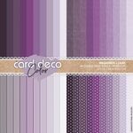 Card Deco Color paperpack - Lilac A4