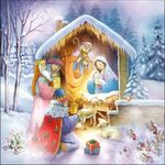 Servetten - Nativity 5st