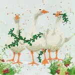 Sparkle Art Card Kit - Kerst - Geese