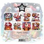 Paperpack - Funny Santa - 15x15cm