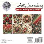 Fairybells designpapier Kerst 002 Rood