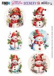 Scenery Berries Beauties - Snowmen rond