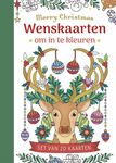 Wenskaarten om in te kleuren - Kerst