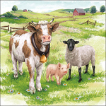 Servetten - Farm Animals 5st