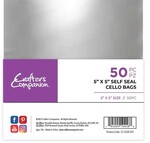 Cc-celb-5x5 Self seal cello bags 50st