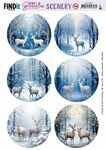 Scenery Berries Beauties - Deer rond