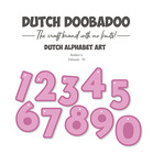 Ddbd Alphabet Art - Numbers - Set 10st