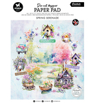 Die-cut designer Paper Pad - Spring Ser.