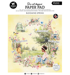 Die-cut designer Paper Pad - Blooming