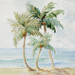 Servetten - Palms in Paradise 5st