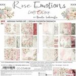 Paperpack mix - Rose Emotions - 20x20cm