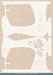 Folding Card stencil - Sewing Machine A4