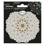 Dot Painting MDF + Stencil 10cm Doily