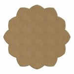 Dot Painting MDF Board - Peony - 20cm