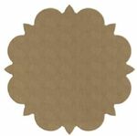 Dot Painting MDF Board - Sun - 30cm
