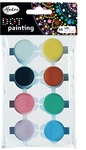 Aladine Dot Painting Paint 8 kleuren 5ml