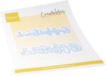 Lr0905 Creatable snijmal - Gefeliciteerd
