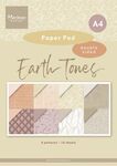 Pk9204 Paperbloc - Earth tones - A4