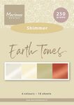 Pk9206 Paperbloc Earth tones Shimmer A5