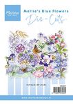 Vk9627 Die cuts - Mattie's blue flowers