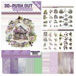 3D Uitdrukboek 55 - Purple Blossom