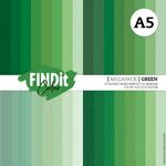 Findit Color paperpack - Green A5