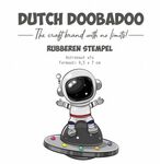 Ddbd Rubberen Stempel - Astronaut Ufo