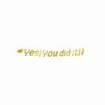 Letter Banner - You did it! - 3mtr
