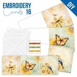 Embroidery Cards 16 - Blooming Sun