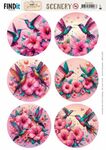 Scenery BB - Celestial Hummers rond
