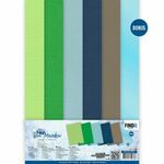 Linnenkarton A4 - BB Blue Meadow - 21vel