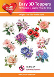 3D Easy design - Summer Flowers 10st
