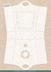Folding Box stencil - Blooming Sunflower