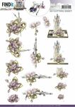3D Knipvel - PM - Painted Flowers