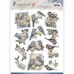 AD - Vintage Winter - Winter Birds