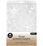Sl Acetate Sheets - Fairy Christmas