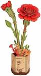Tw052 Robotime - Red Carnation, Anjer