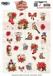 Knipvel YC Floral Christmas - Elements