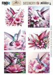 Scenery BB - Pastel Hummingbirds 4k