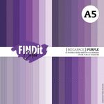 Findit Color paperpack - Purple A5