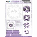 3D Stitch & Do Sheet BB Purple Christmas