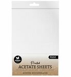 Sl Acetate Sheets - Winter Wonderland
