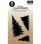Sl stempel Christmas - Pine Trees