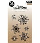 Sl stempel Christmas - Snowflakes